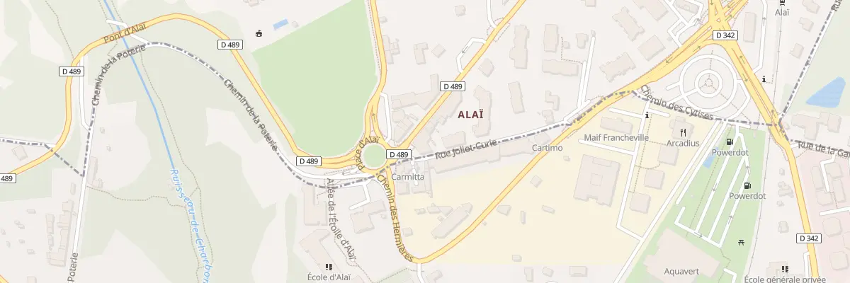 Plan du 257 Av Charles de Gaulle à Tassin-la-Demi-Lune