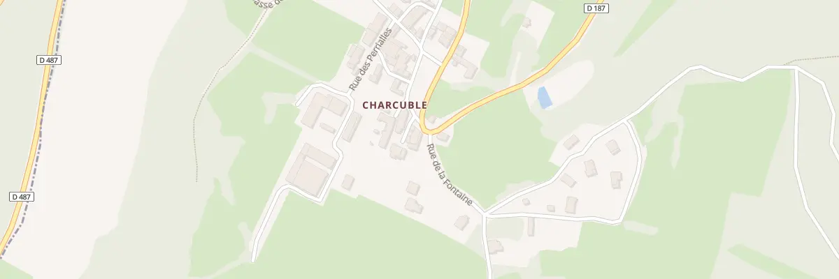 Plan du 5077 Charcuble à Bissy-la-Mâconnaise