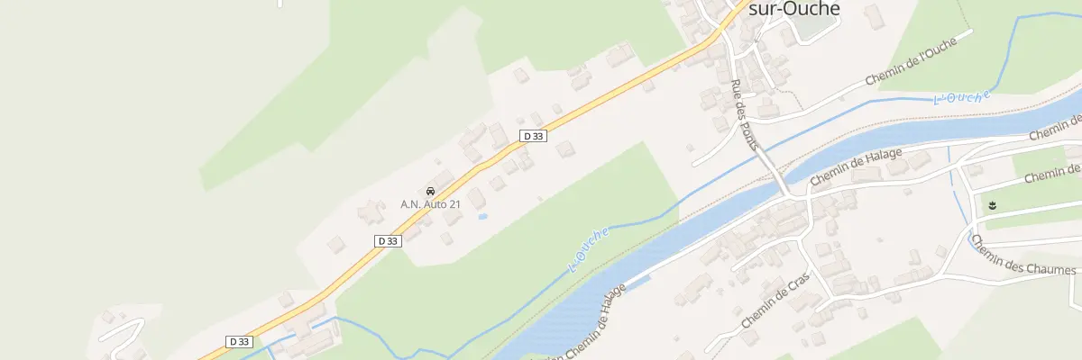 Plan du 285 Rue du Moulin Thibel à Gissey-sur-Ouche