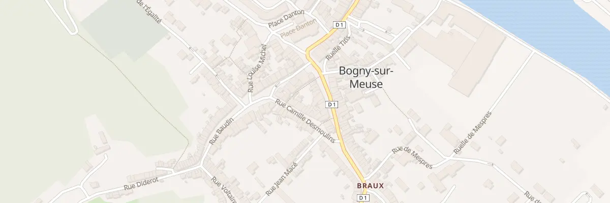 Plan du 9 Rue Camille Desmoulins à Bogny-sur-Meuse