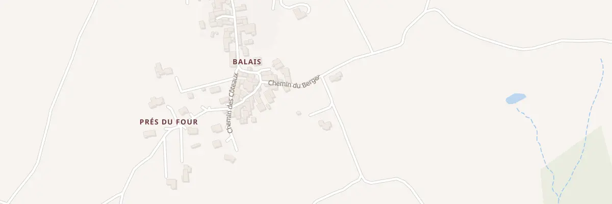 Plan du 60 Che du Berger à Talencieux