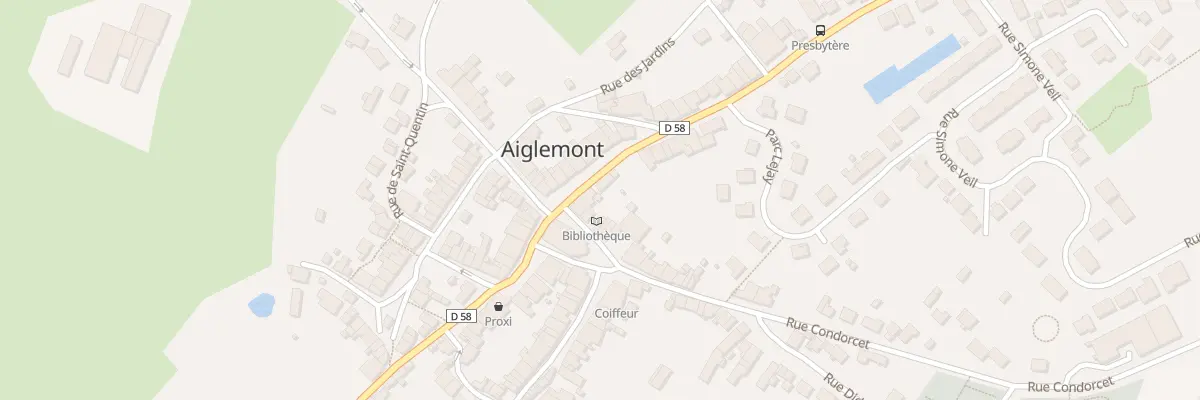 Plan du 3 Rue Condorcet à Aiglemont