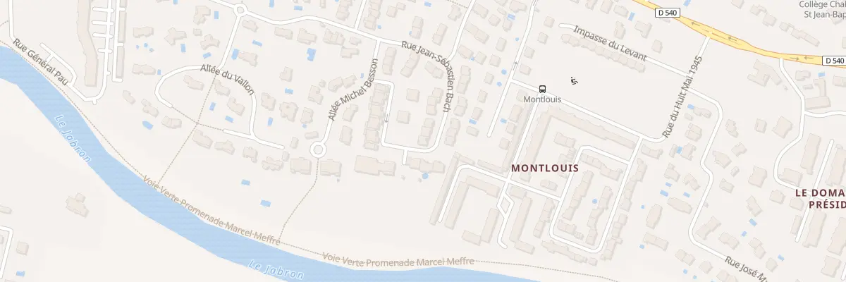 Plan du 38 Rue Jean Sébastien Bach à Montélimar