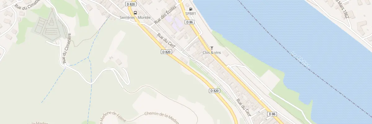 Plan du 311 Rue Michel Gautier à Serrières