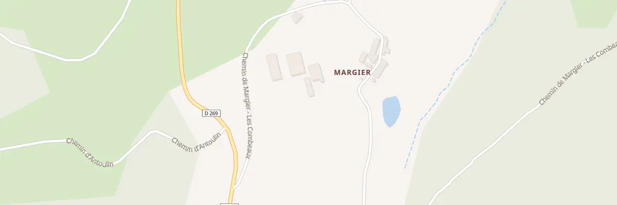 Plan du 5150B Margier à Champis