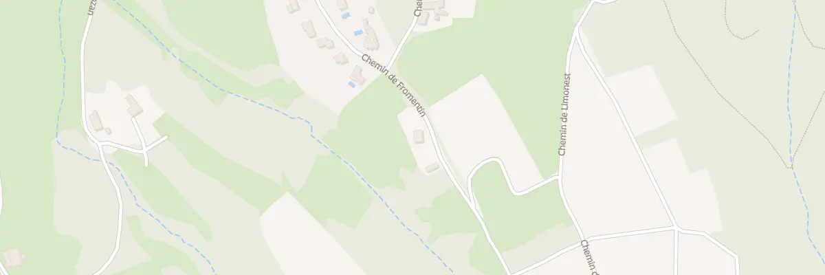 Plan du 1152 Che de Fromentin à Chasselay