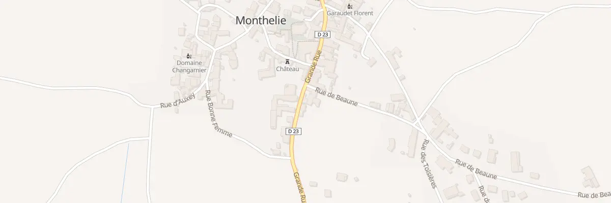 Plan du 5052 Le Village à Monthelie