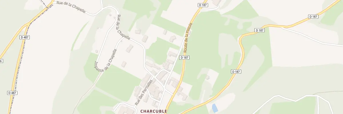 Plan du 5060 Charcuble à Bissy-la-Mâconnaise