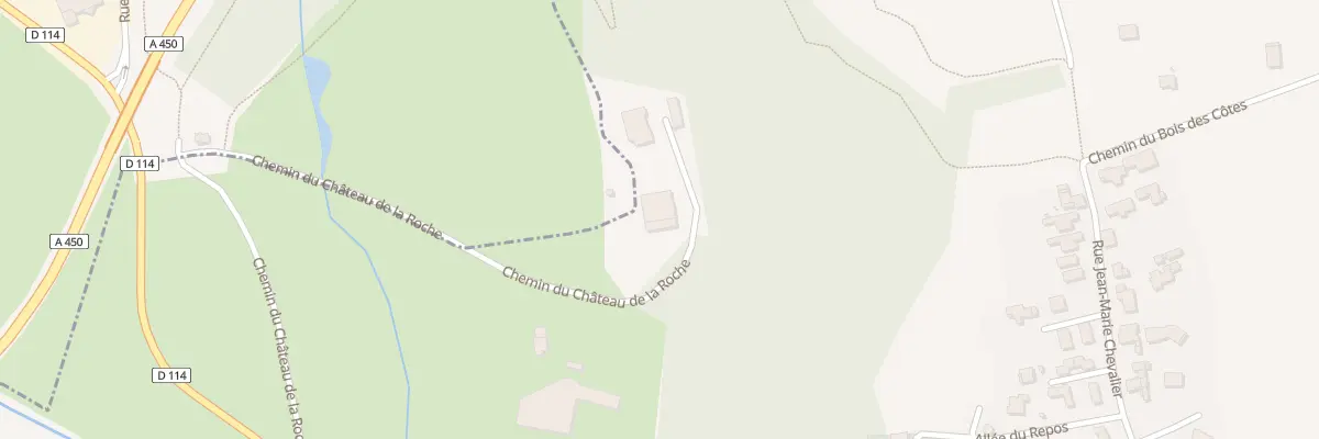 Plan du 5009 La Roche à Vourles