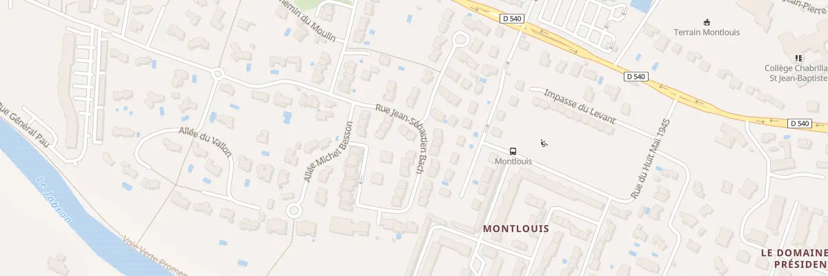 Plan du 26 Rue Jean Sébastien Bach à Montélimar
