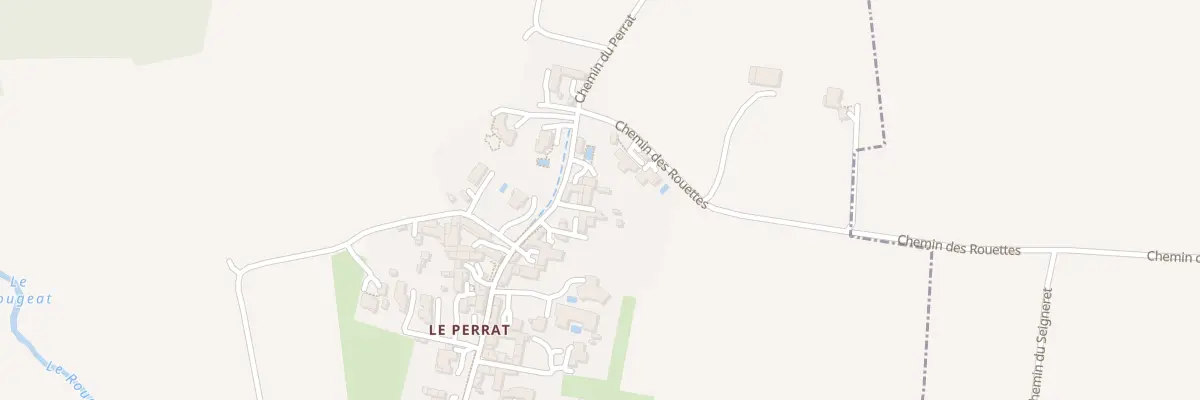 Plan du 5095 Le Perrat à Fareins