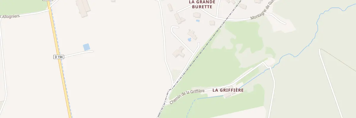 Plan du 496 Che de l’Armoirie à La Roche-Vineuse