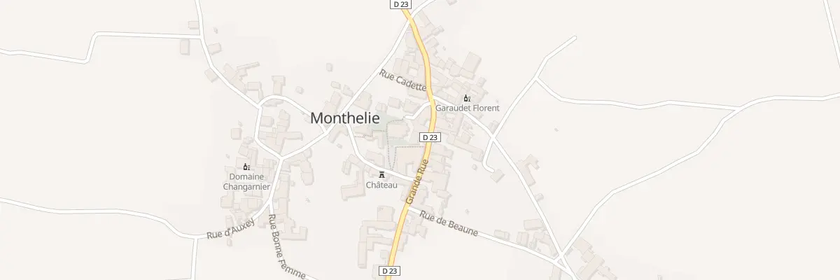 Plan du 5037 Gr Grande Rue à Monthelie