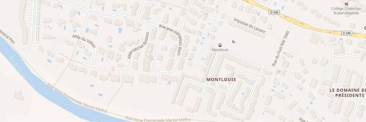 Plan du 21 Rue Jean Sébastien Bach à Montélimar