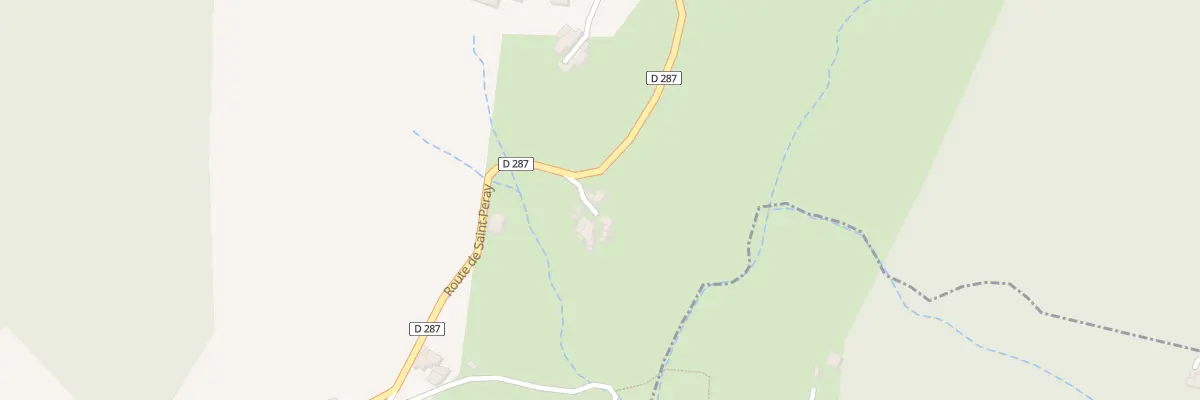 Plan du 5036 La Cotte à Saint-Sylvestre