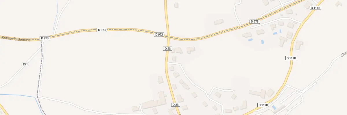 Plan du 12 Rte de Monthelie à Meursault