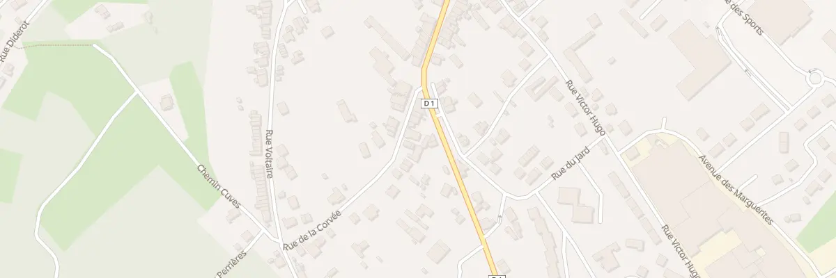 Plan du 7 Rue de la Corvée à Bogny-sur-Meuse