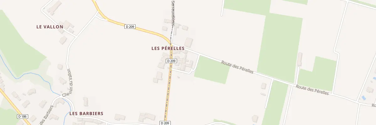 Plan du 5491 Rte des Pérelles à Crêches-sur-Saône