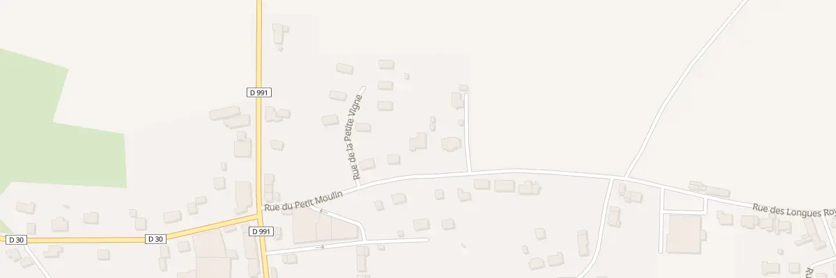 Plan du 22 Rue du Petit Moulin à Bairon et ses environs