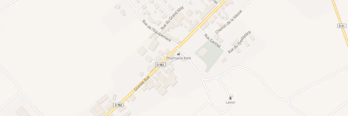 Plan du 29 Gr Grande Rue à Vanault-les-Dames