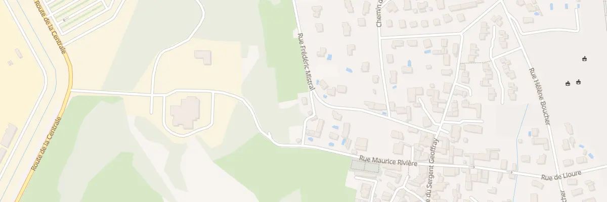 Plan du 13 Rue Maurice Riviere à Saint-Maurice-l’Exil
