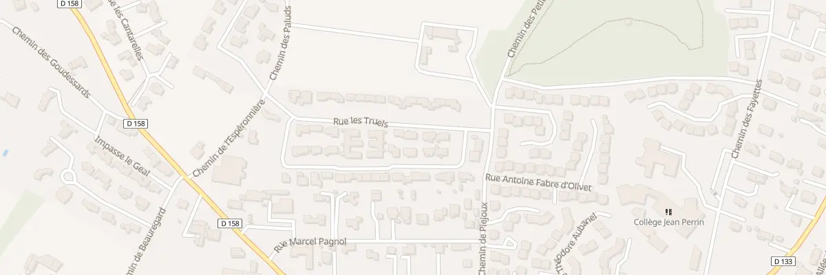 Plan du 180 Rue les Truels à Saint-Paul-Trois-Châteaux