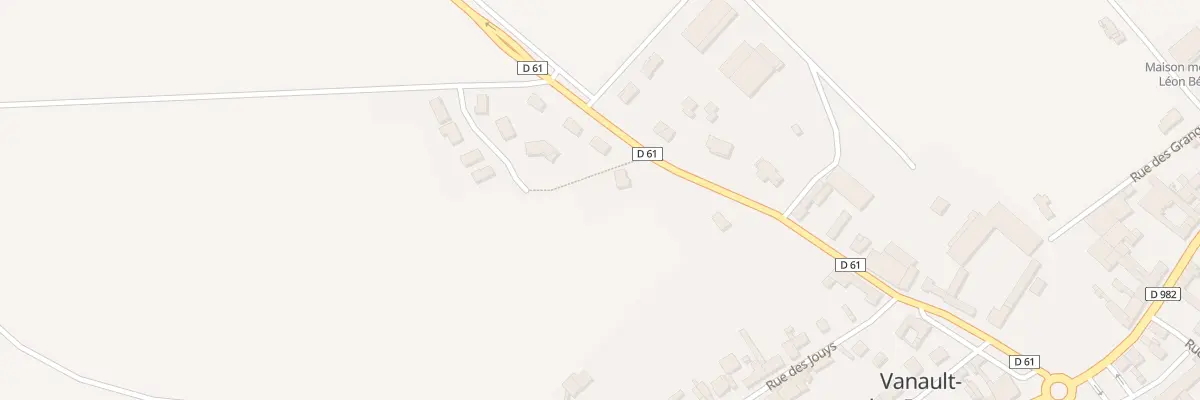 Plan du 11 Rue des Regnault à Vanault-les-Dames