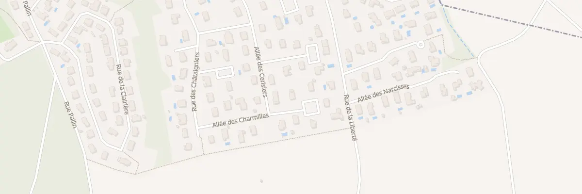 Plan du 165 All des Charmilles à Jassans-Riottier