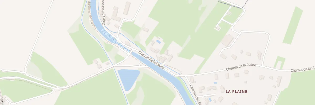 Plan du 9 Che de la Plaine à Rully