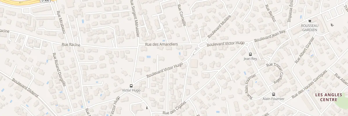 Plan du 17 Bd Victor Hugo aux Angles