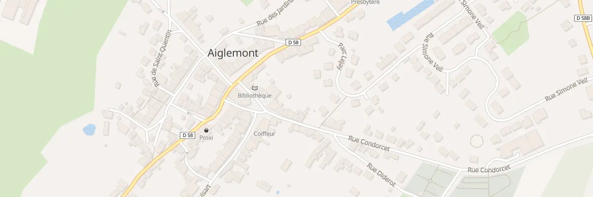 Plan du 21 Rue Condorcet à Aiglemont