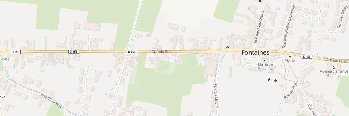 Plan du 31 Grande Rue à Fontaines