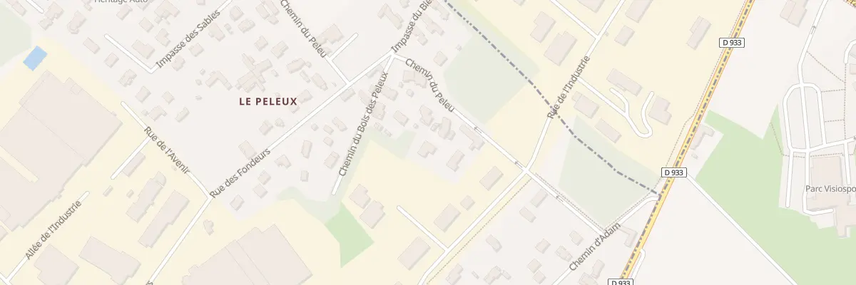 Plan du 588 Che du Peleu à Montmerle-sur-Saône