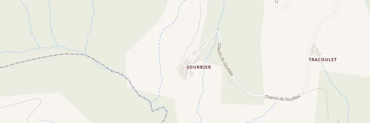 Plan du 5328 Sourbier à Champis