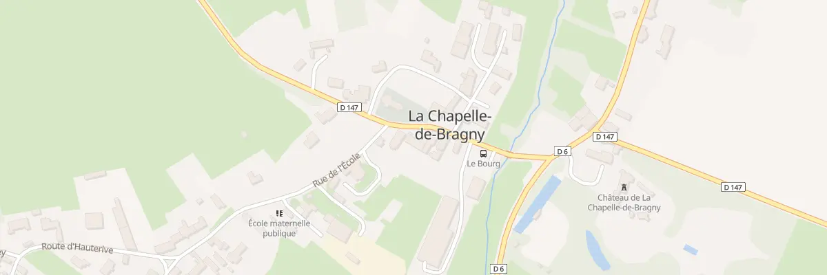 Plan du 7 Rte de Messey à La Chapelle-de-Bragny
