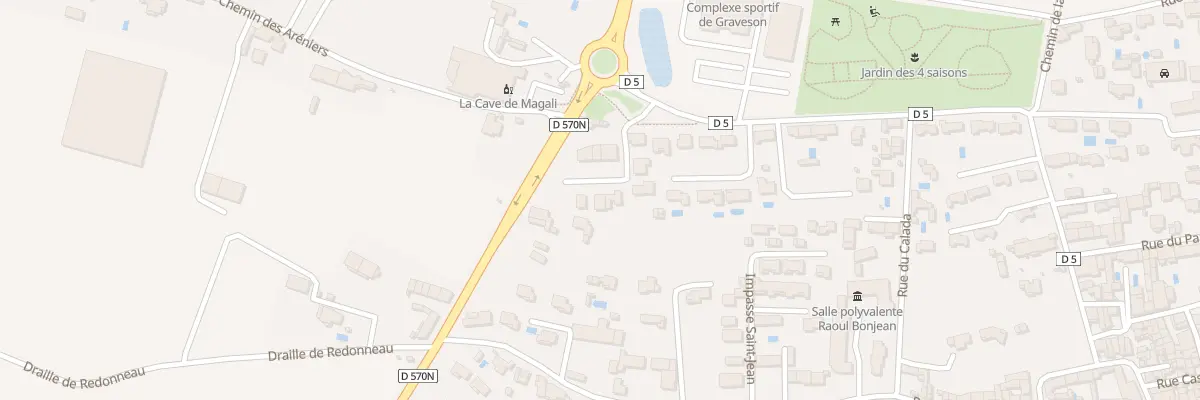 Plan du 9349 Av de Verdun à Graveson