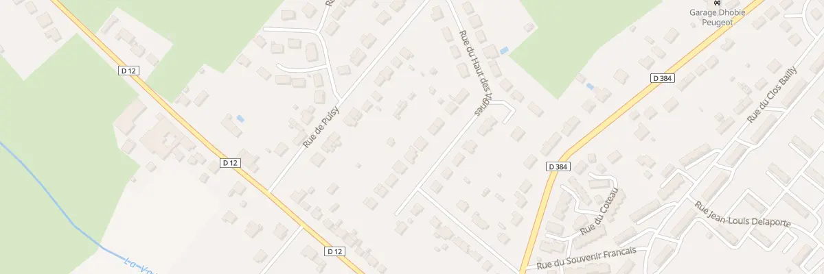 Plan du 27 Rue du Haut des Vignes à La Porte du Der