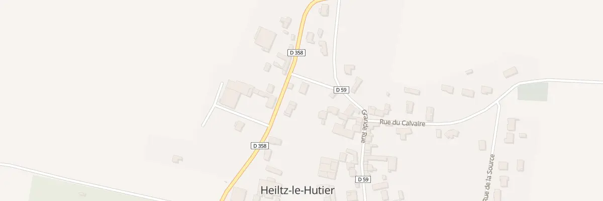 Plan du 5 Rue de la Bergerie à Heiltz-le-Hutier
