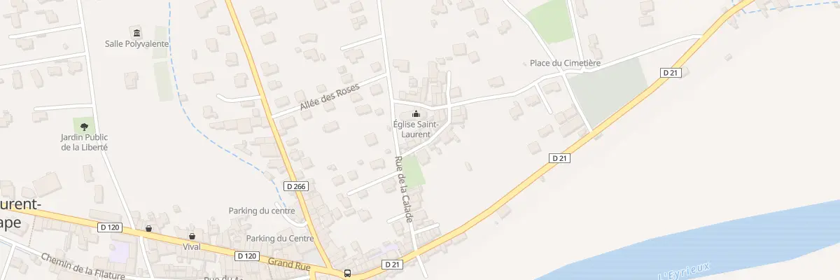 Plan du 5213 Le Village de St Laurent à Saint-Laurent-du-Pape