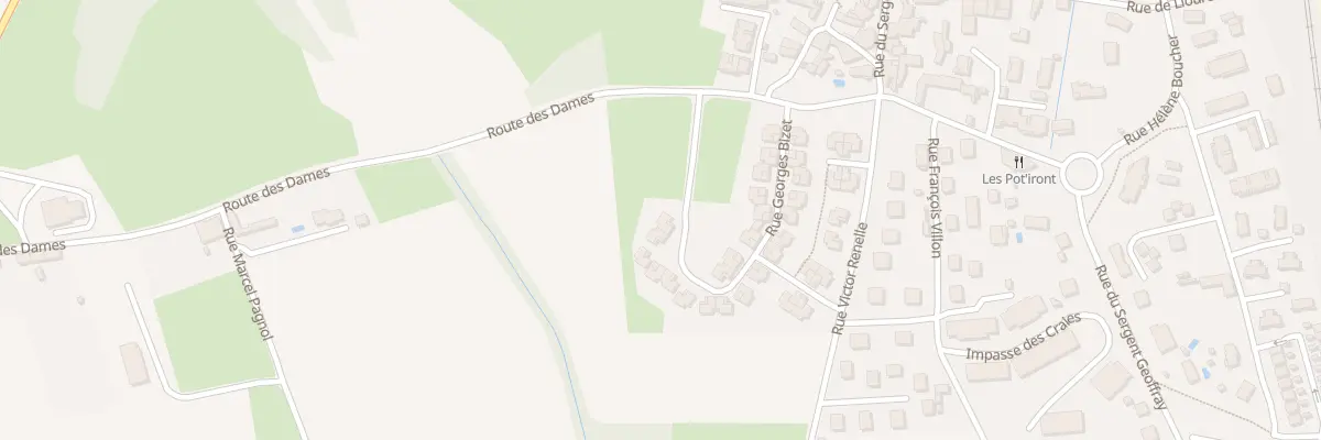 Plan du 42 Rue Georges Bizet à Saint-Maurice-l’Exil