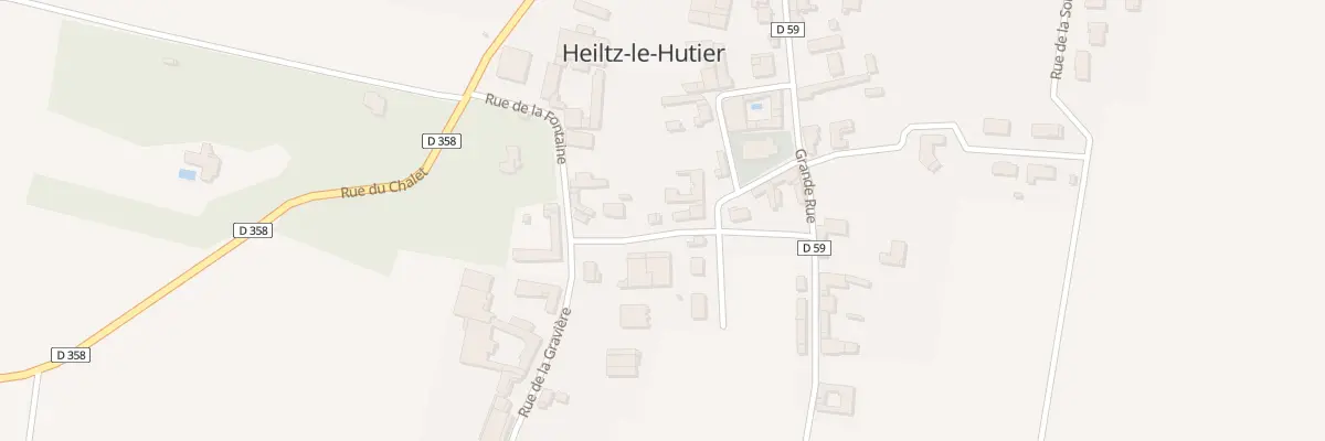 Plan du 10 Rue de la Fontaine à Heiltz-le-Hutier