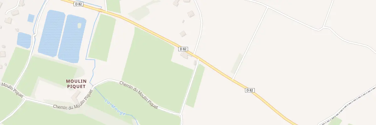 Plan du 2 Che de Rondaille à Azé