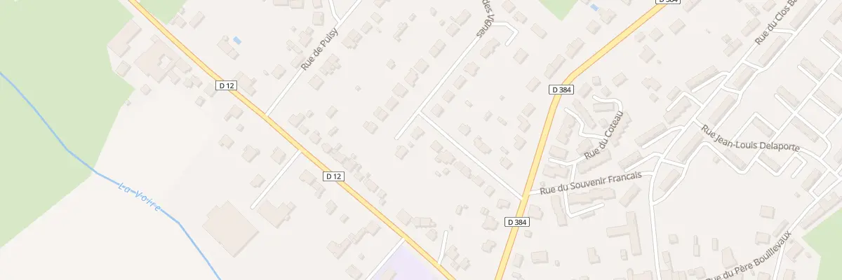 Plan du 13 Rue du Haut des Vignes à La Porte du Der