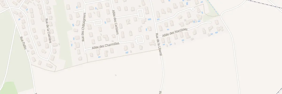 Plan du 216 All des Charmilles à Jassans-Riottier