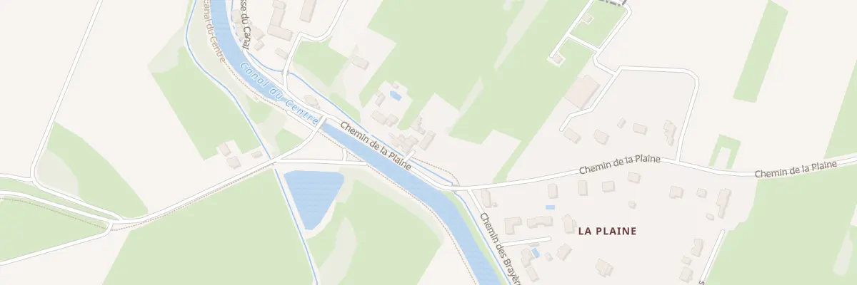 Plan du 19 Che de la Plaine à Rully