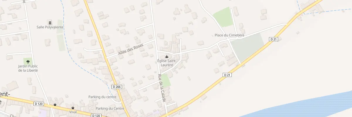 Plan du 5217 Le Village de St Laurent à Saint-Laurent-du-Pape