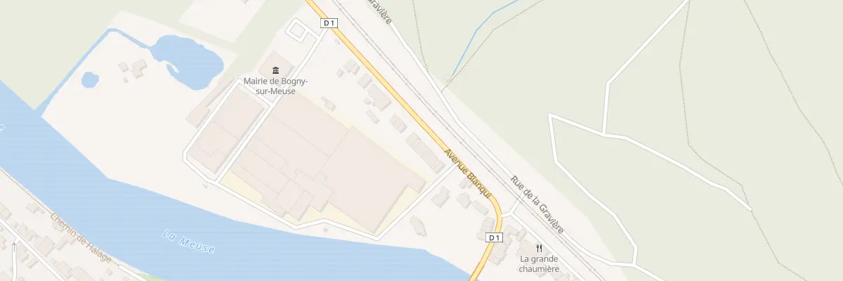 Plan du 17 Av Blanqui à Bogny-sur-Meuse
