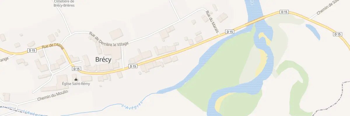 Plan du 1 Rue de l’Aisne à Brécy-Brières