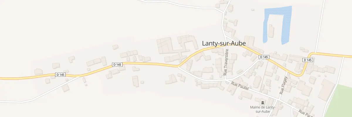 Plan du 16 Rue Paul Chaulot à Lanty-sur-Aube