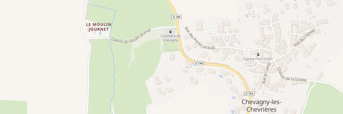 Plan du 257 Rte de Verzé à Chevagny-les-Chevrières